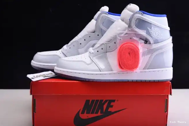 Kick Theory Air Racer 1 Blue White Jordan Zoom High CK6637-104 Retro 0604